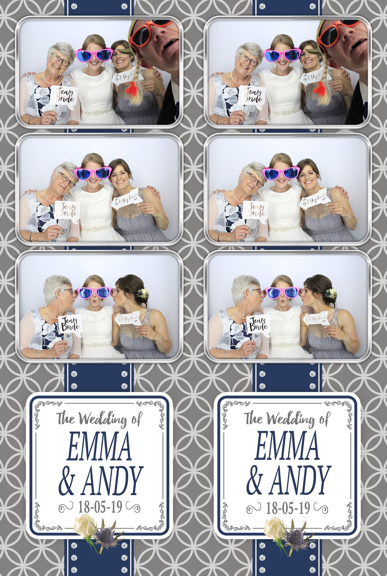 Andy and Emma's Wedding | View more photos from the event at gallery.myphotoboothexperience.co.uk/u/MyPhotoBoothExperienceLtd/Andy-and-Emmas-Wedding
